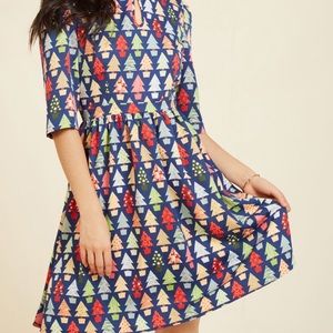 Trees company A line dress ModCloth
